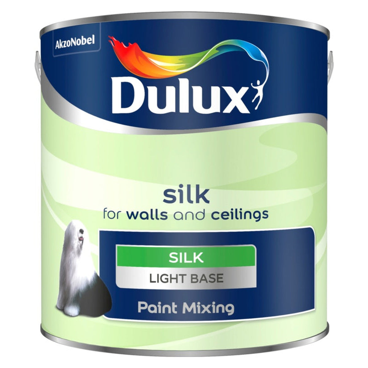 Dulux Colour Mixing Silk light base, 2.5L tin