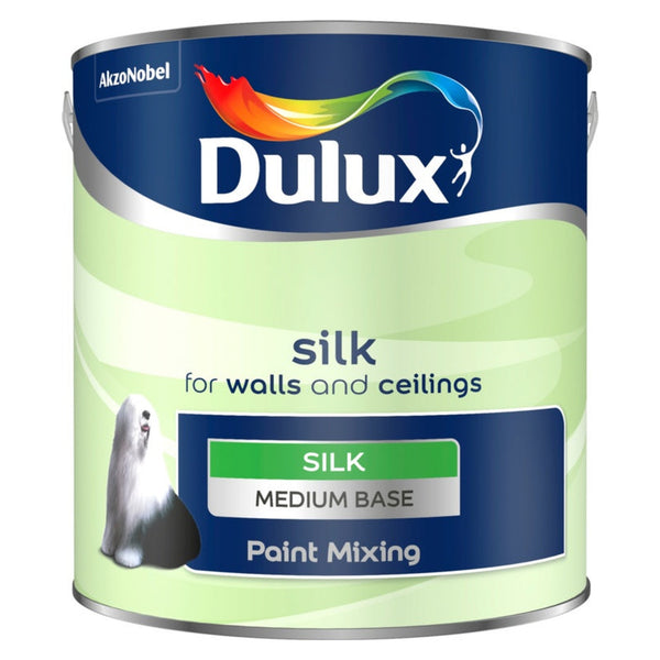 Dulux Colour Mixing Silk Medium base 2.5L tin