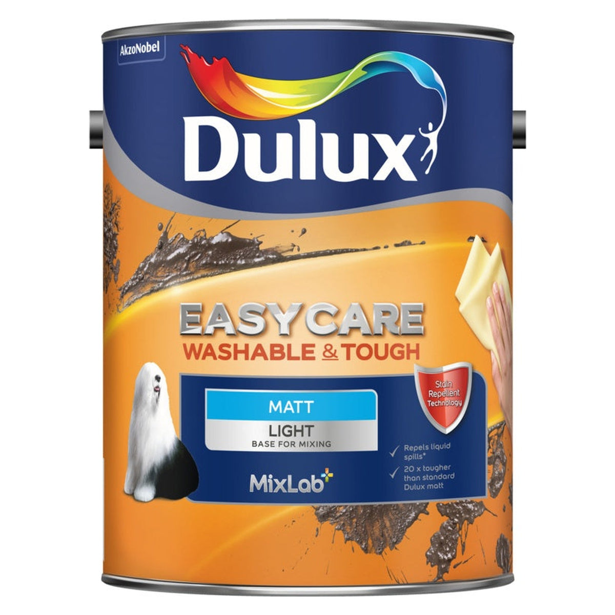 Dulux Easycare Kitchen+ Matt base 5L, Light