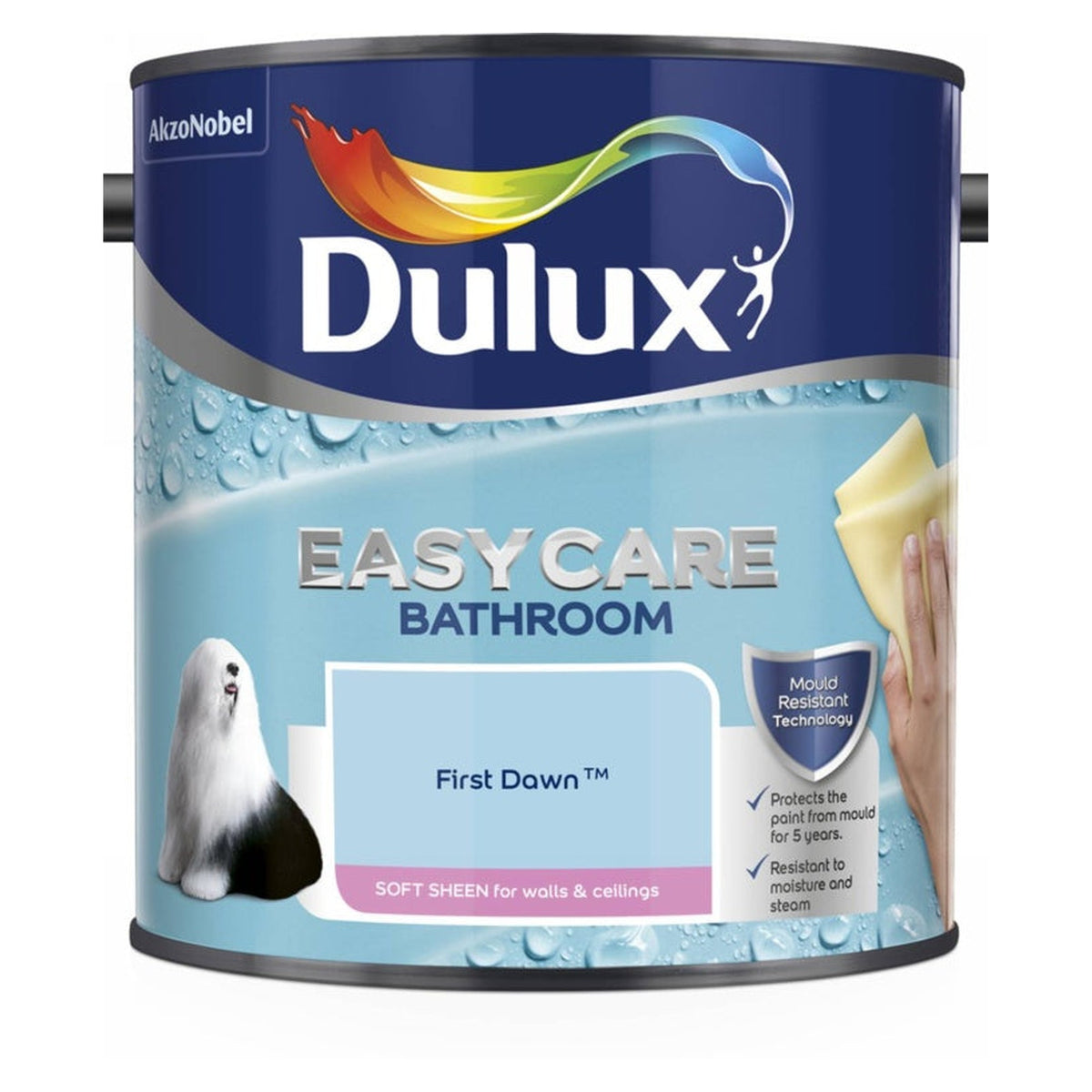 Dulux Easycare Bathroom Soft Sheen 2.5L in First Dawn