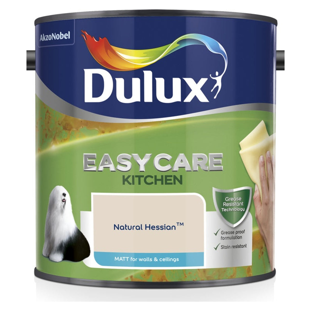 Dulux Easycare Kitchen Matt 2.5L in Natural Hessian