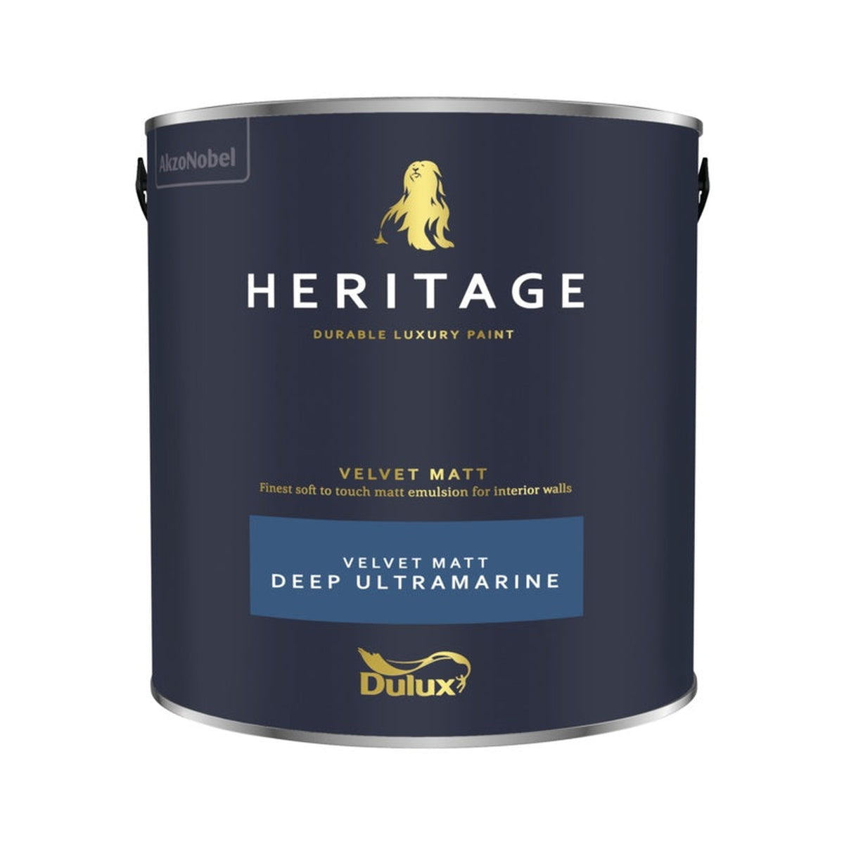 Dulux Heritage Matt 2.5L in Deep Ultramarine