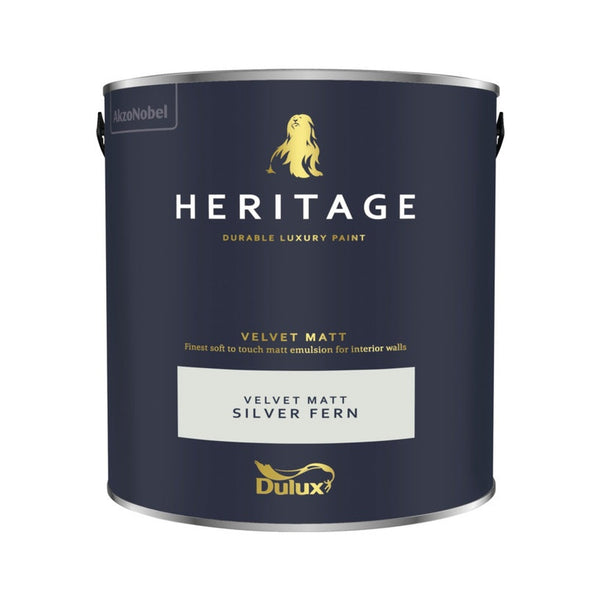 Dulux Heritage Matt 2.5L tin in Silver Fern