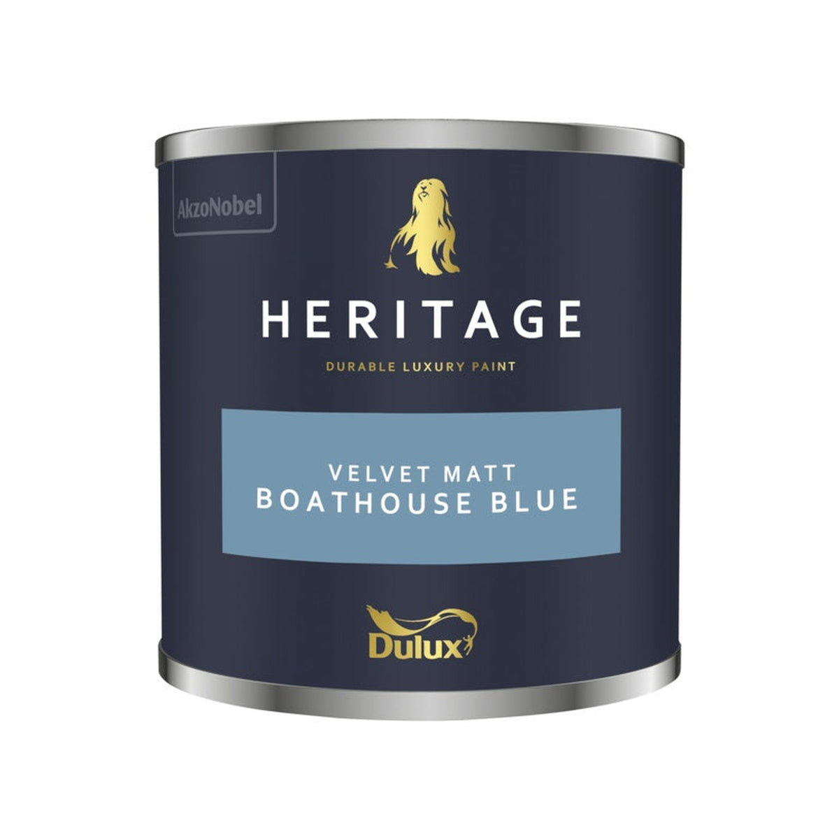 Dulux Heritage tester pot 125ml in Boathouse Blue