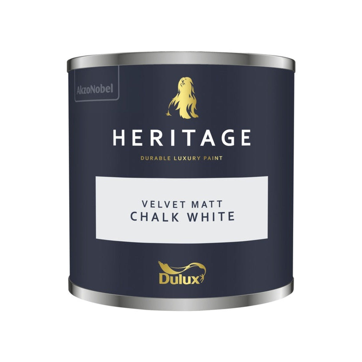 Dulux Heritage tester pot 125ml in Chalk White