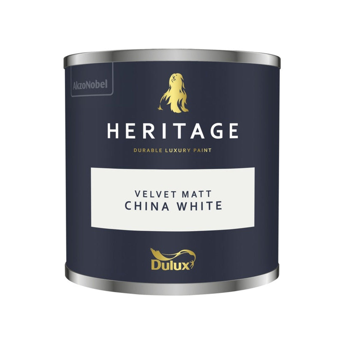 Dulux Heritage Matt tester pot 125ml in China White
