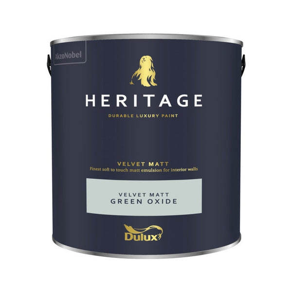 Dulux Heritage Matt Green Oxide 2.5L tin