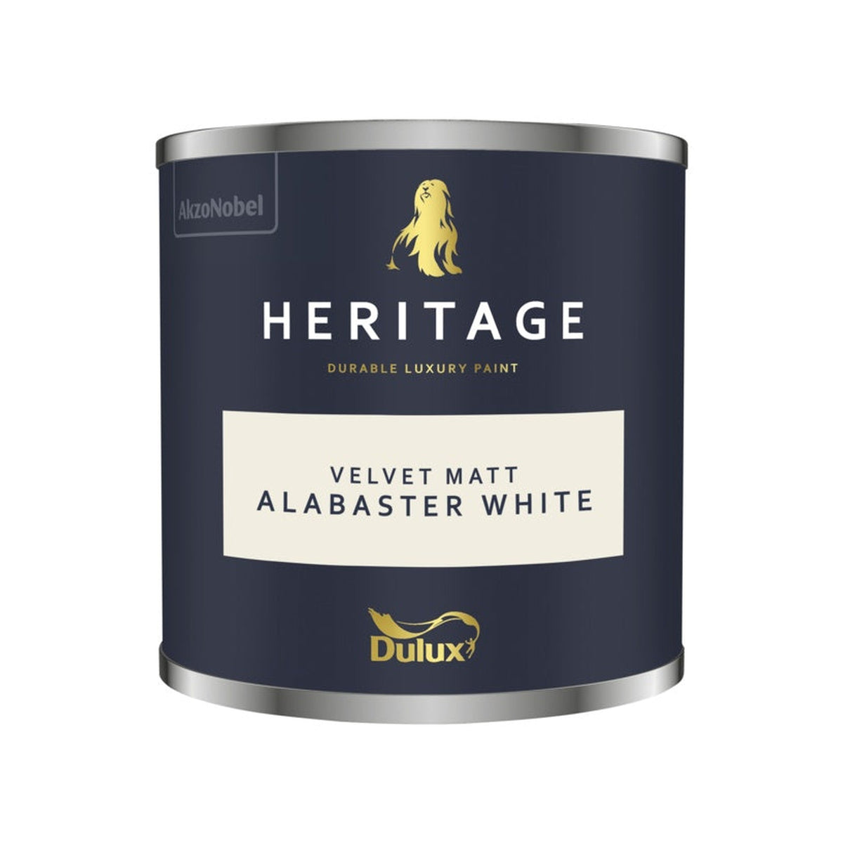 Dulux Heritage 125ml tester in Alabaster White