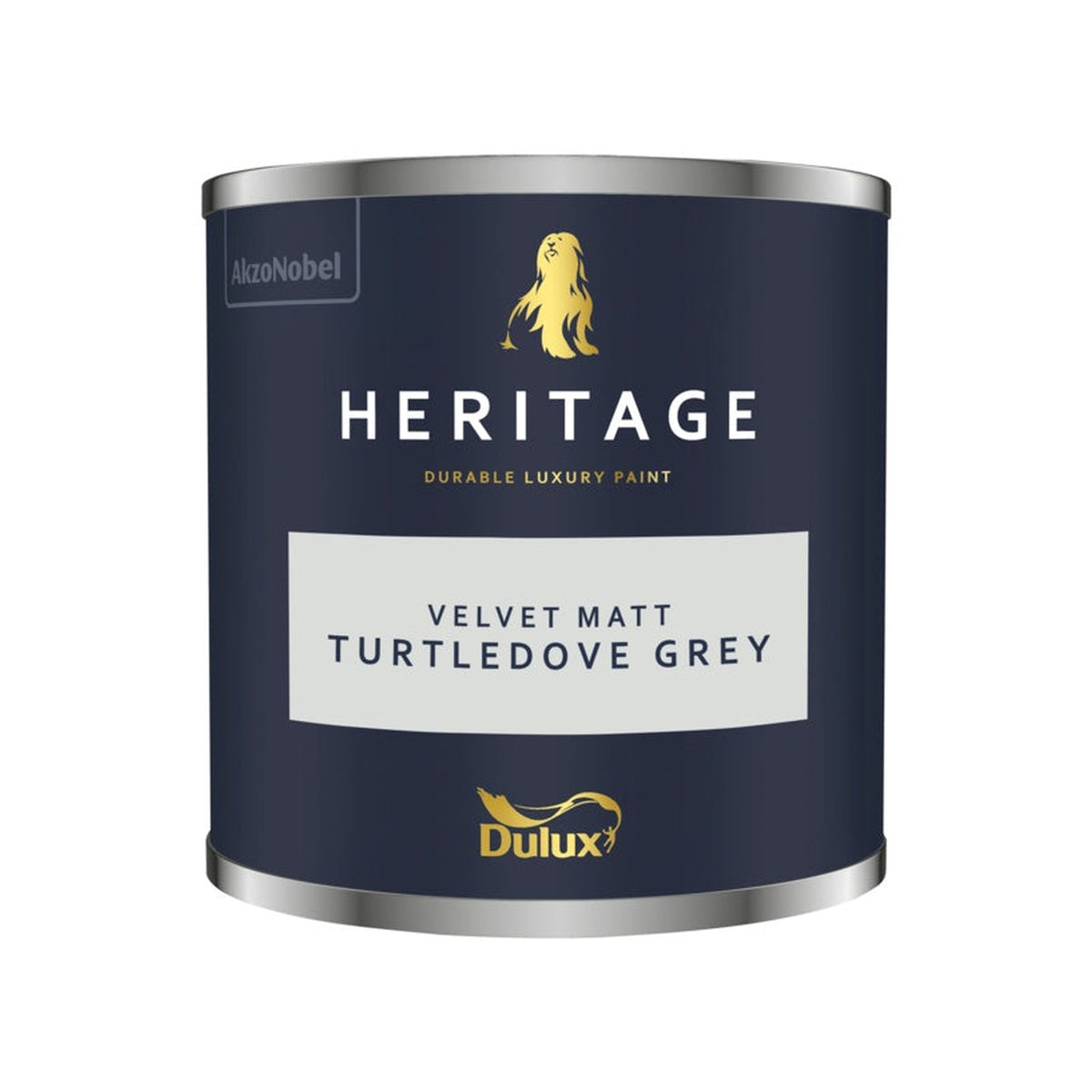 Dulux Heritage 125ml tester in Turtledove Grey