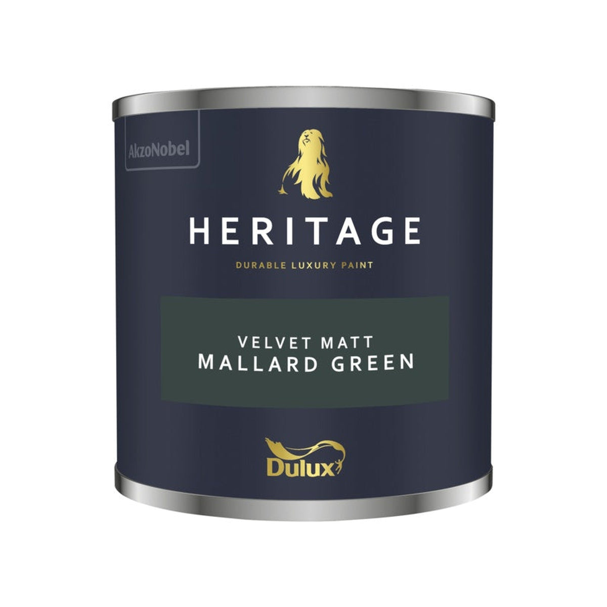 Dulux Heritage Matt 125ml tester pot in Mallard Green