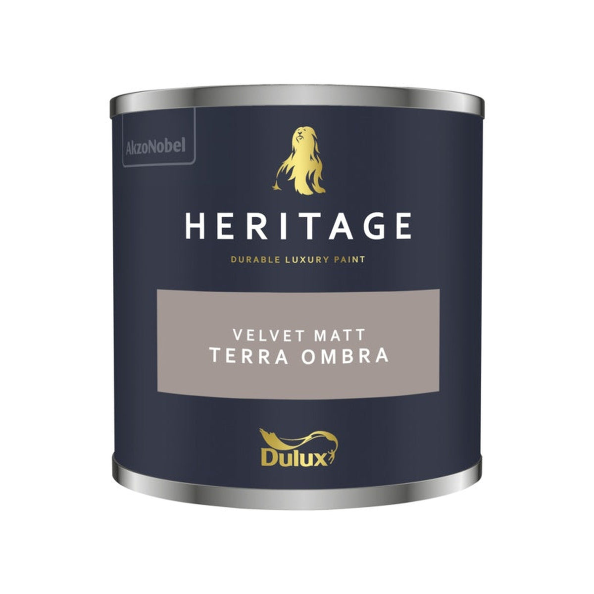 Dulux Heritage tester pot 125ml in Terra Ombra