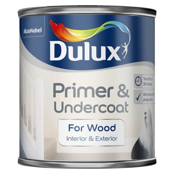 Dulux Primer & Undercoat for Wood 250ml