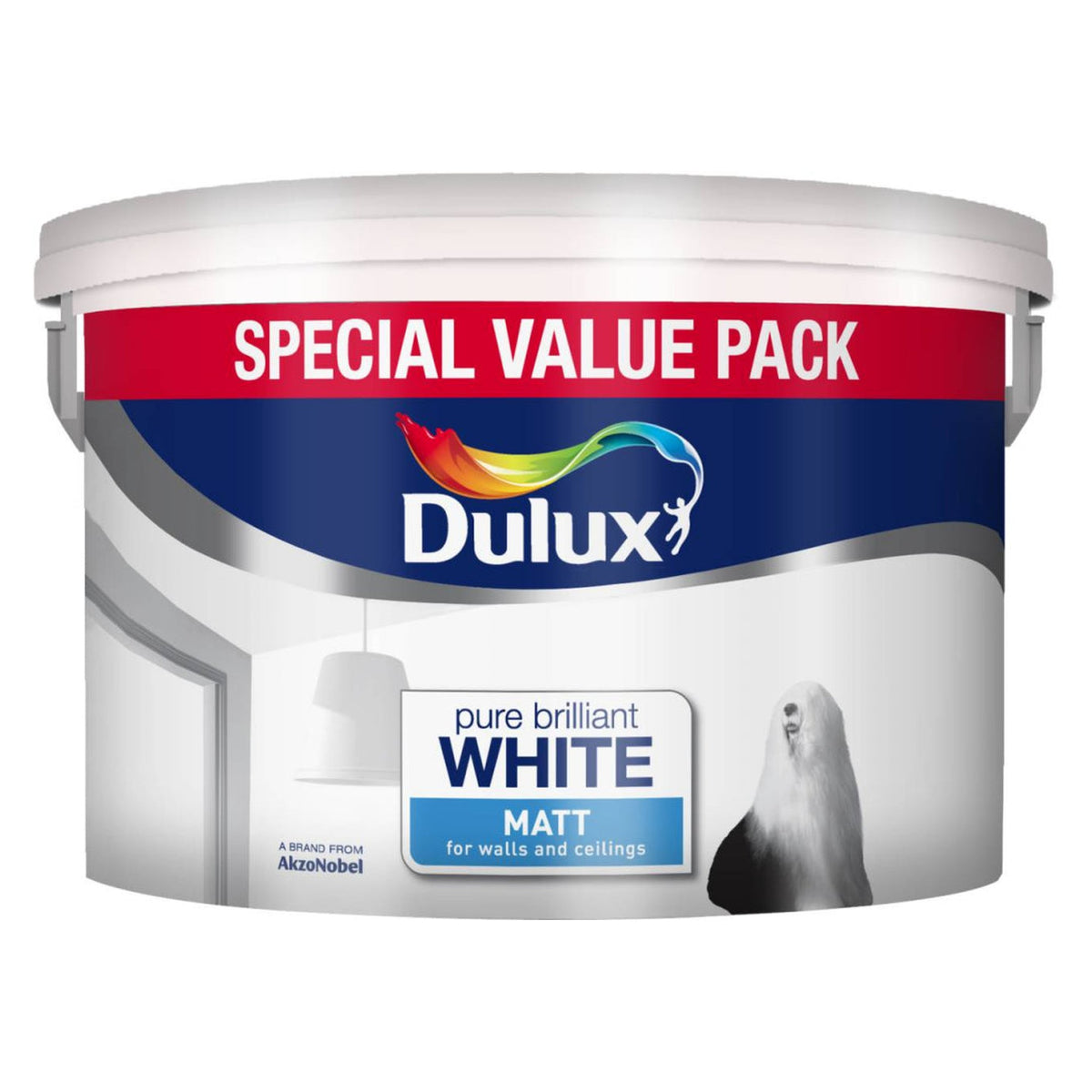 Dulux Rich Matt 7L Pure Brilliant White