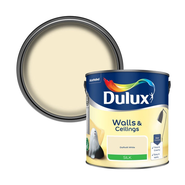Dulux Silk 2.5L in Daffodil White