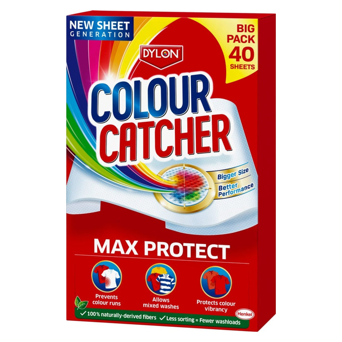 Dylon Max Protect Colour Catcher pack of 40 sheets