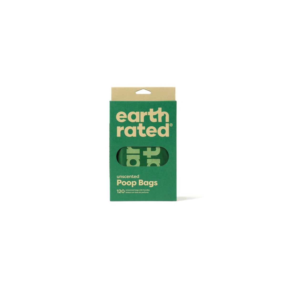 Earth Rated 120 easy tie handle poop bags