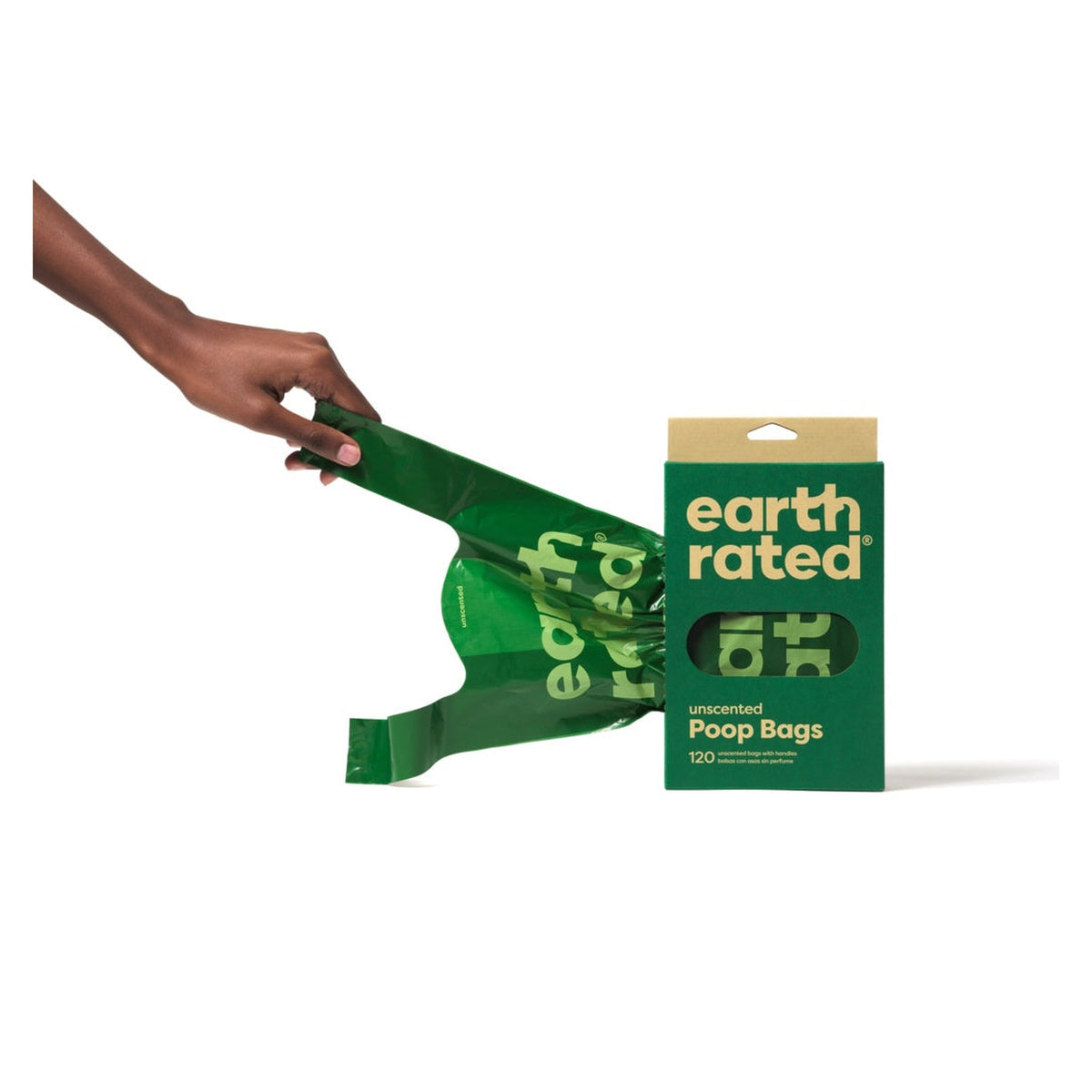 Earth Rated 120 easy tie handle poop bags, view 4