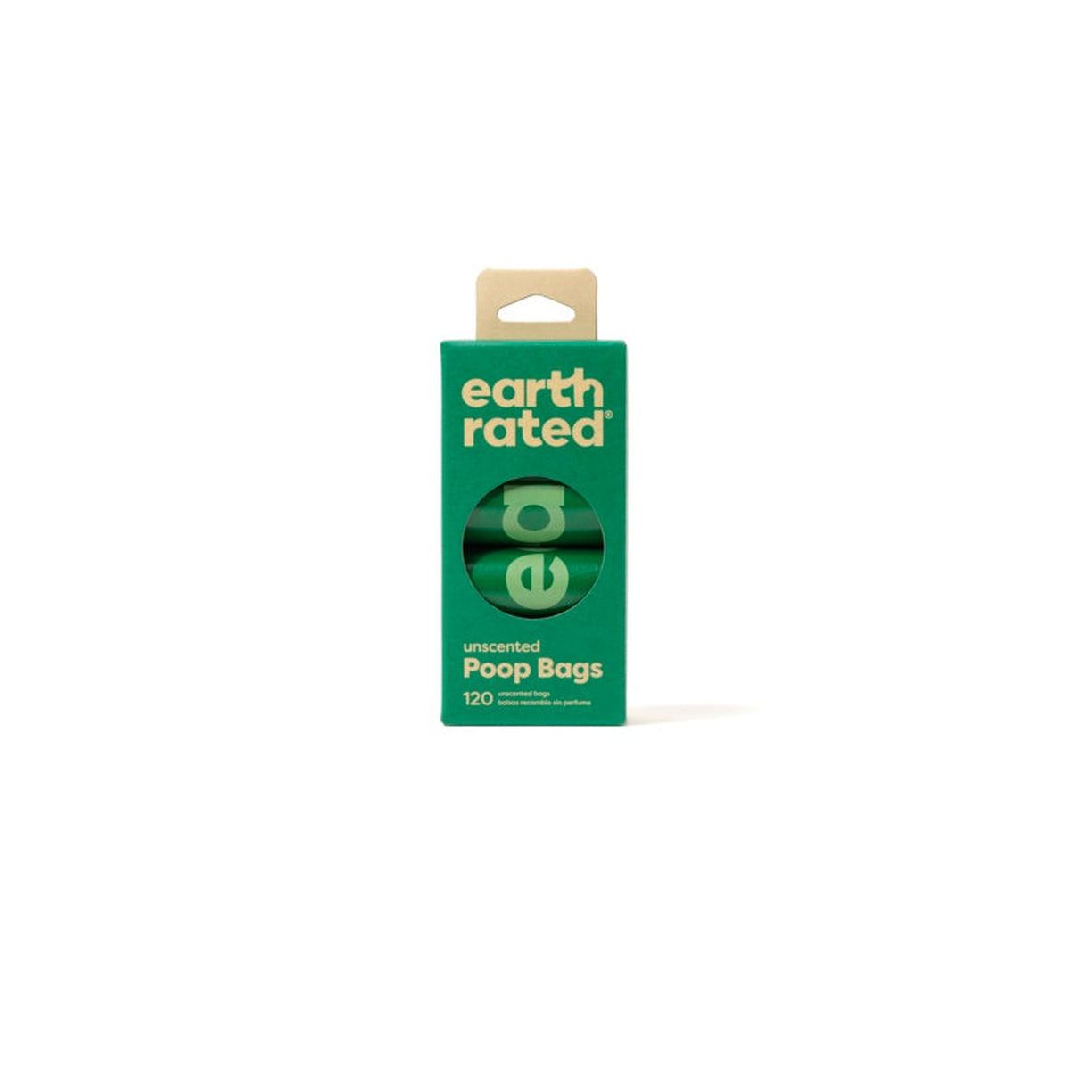 Earth Rated 120 unscented poop bags on 8 rolls, view 2