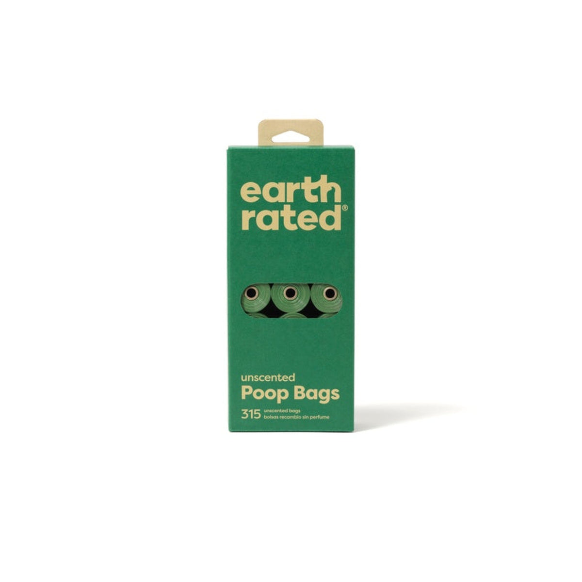 Earth Rated unscented poop bags, 21 rolls