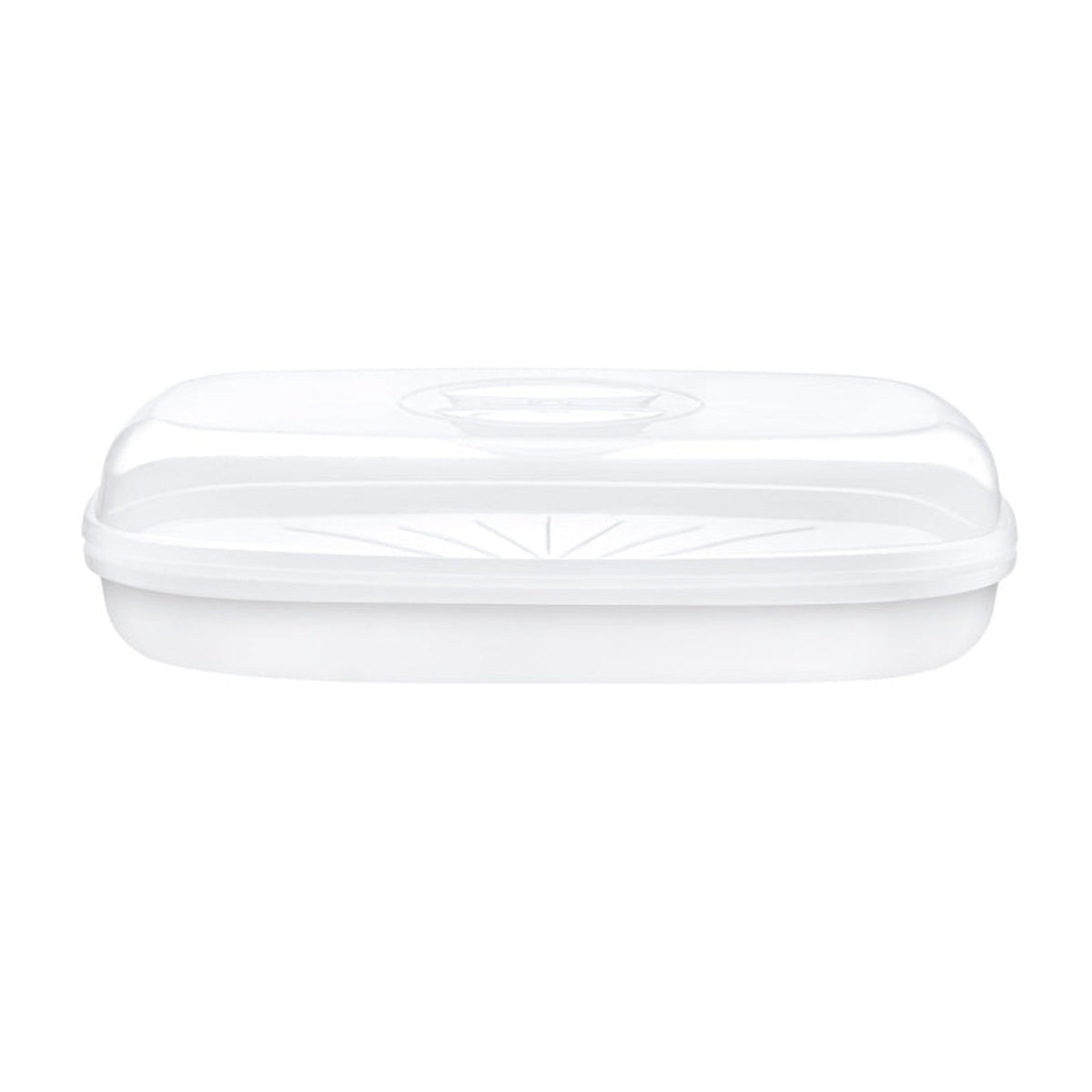 Easy Cook clear microwave fish steamer, view 2