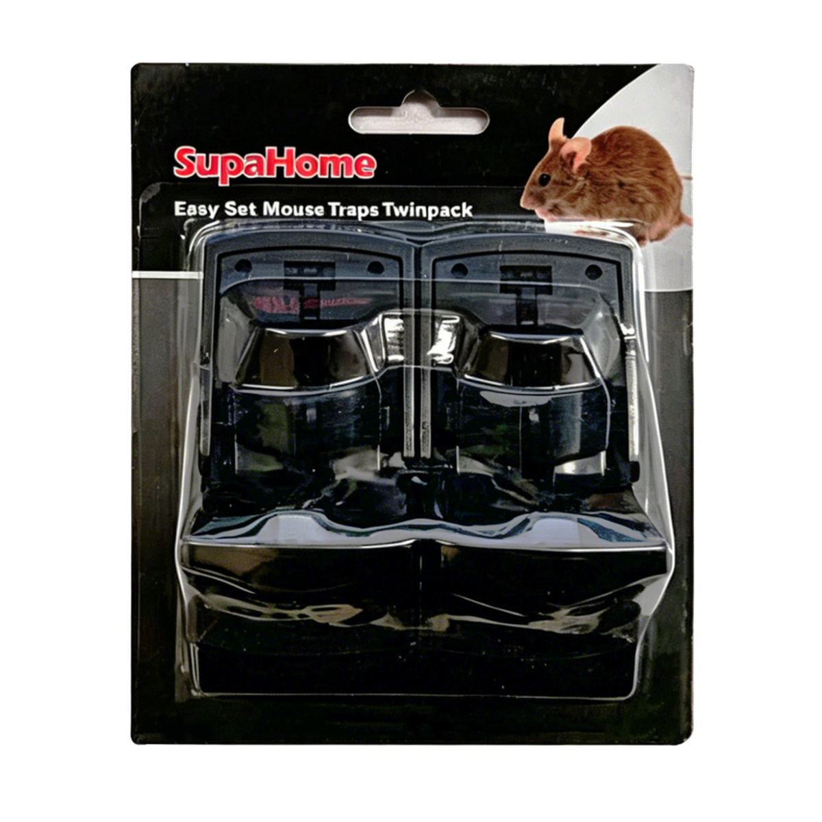Easy Set Mouse Trap - Twin Pack