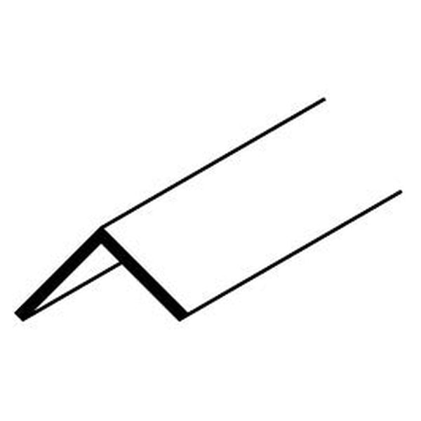 Easyfix 12.5mm black angle trim, 2.44m
