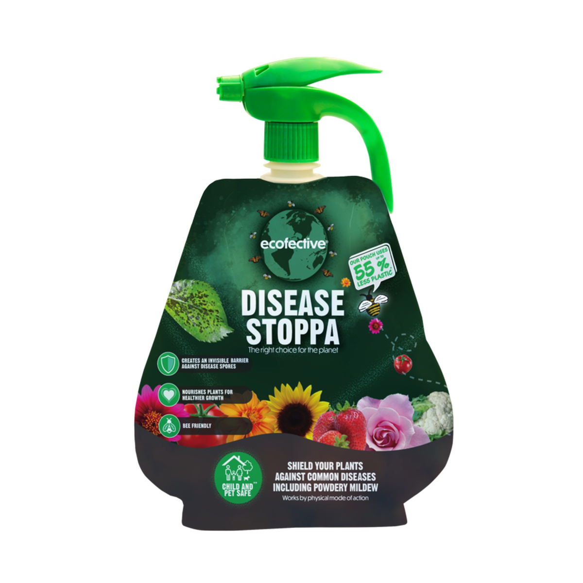 Ecofective Disease Stoppa 1L trigger pouch