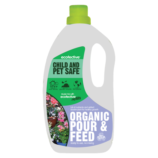 Ecofective Organic Pour & Feed 1.5L ready-to-use plant feed