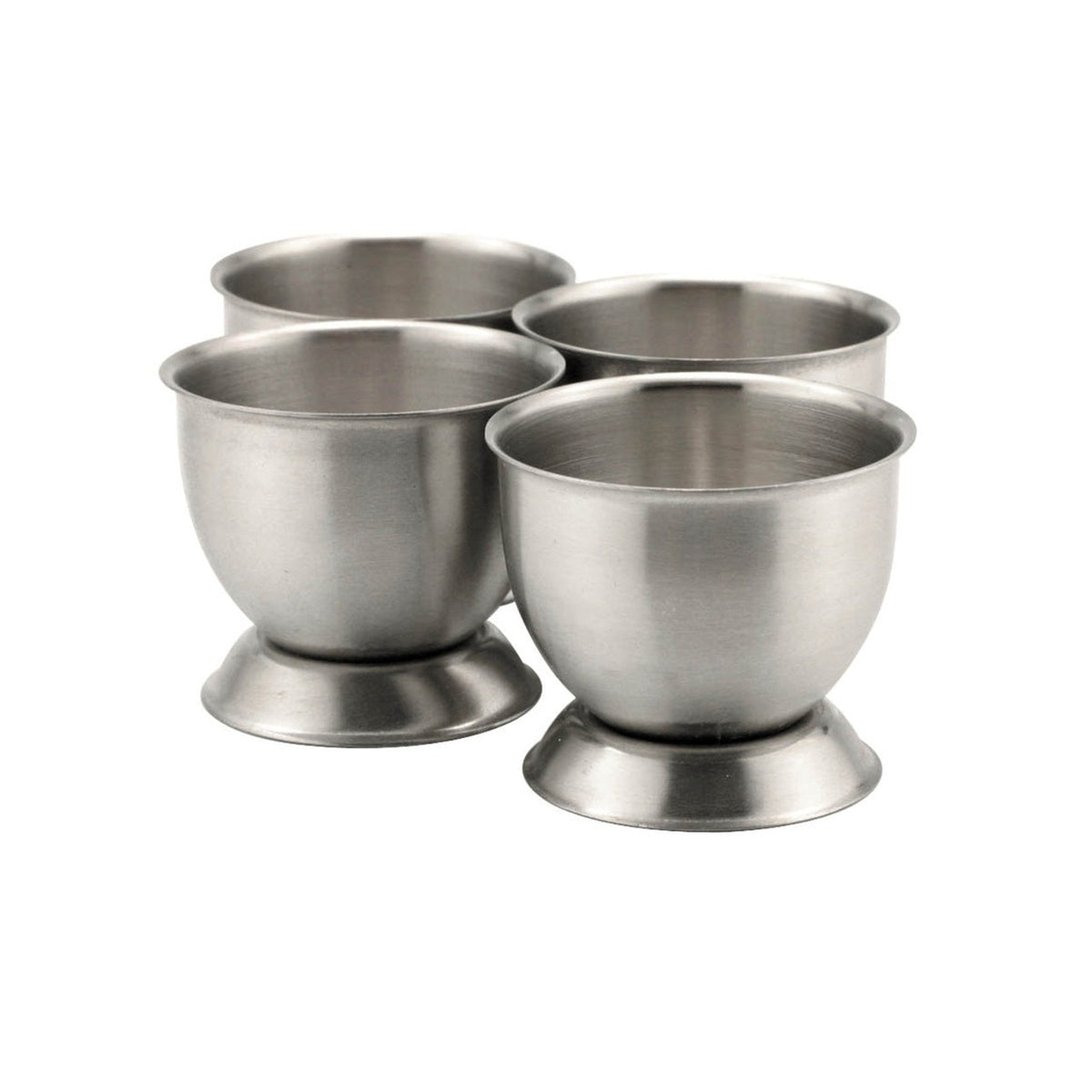 Egg Cups (Footed) Stainless Steel - Set of 4, view 2