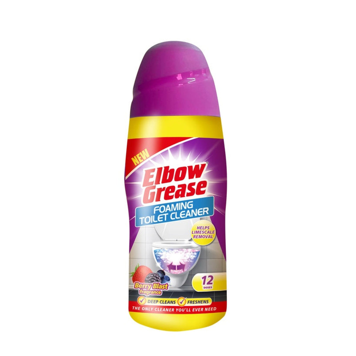 Elbow Grease Foaming Toilet Cleaner Berry Blast 500g
