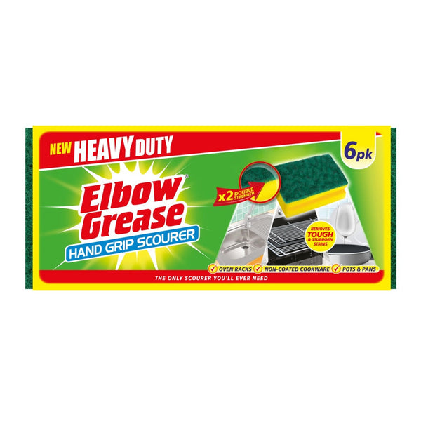Elbow Grease heavy duty kitchen scourers pack of 6