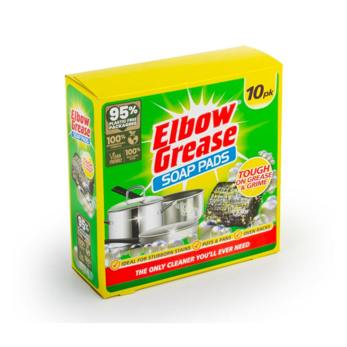 Pack of 10 Elbow Grease soap pads