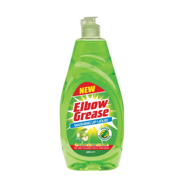 Elbow Grease Apple Fresh washing up liquid 600ml