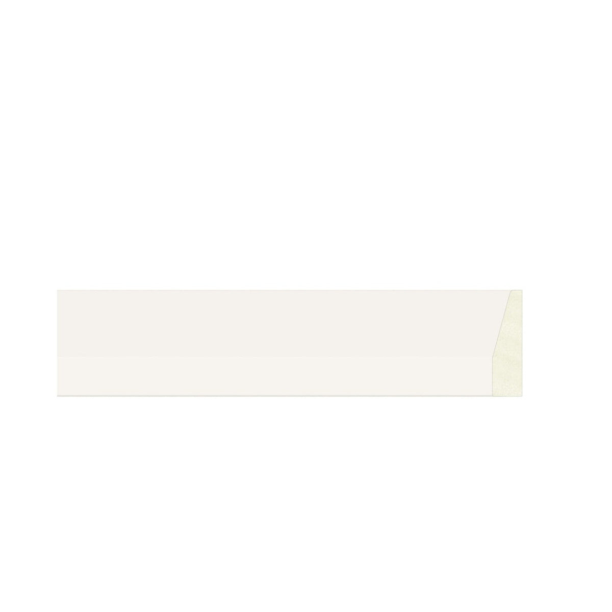 Emafyl white chamfered architrave 55mm x 2.9m