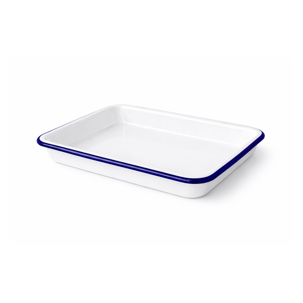 Enamel Baking Tray - 29 x 23 x 3cm