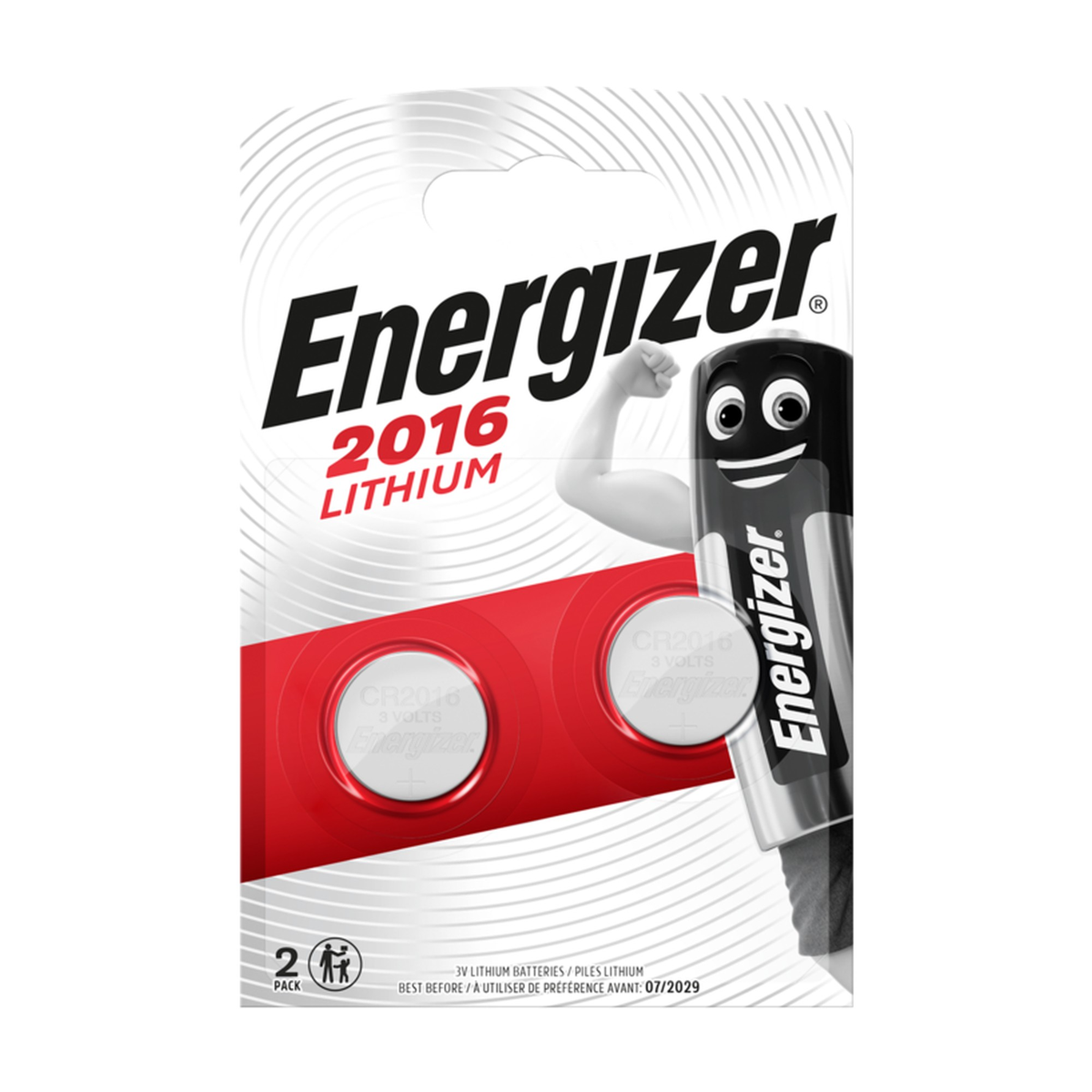 Energizer CR2016 lithium coin battery