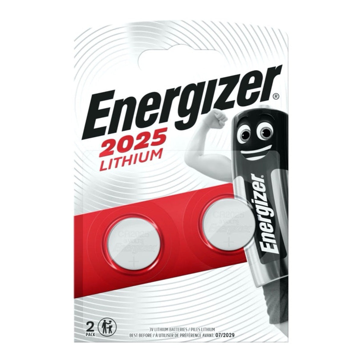 Energizer CR2025 lithium coin battery