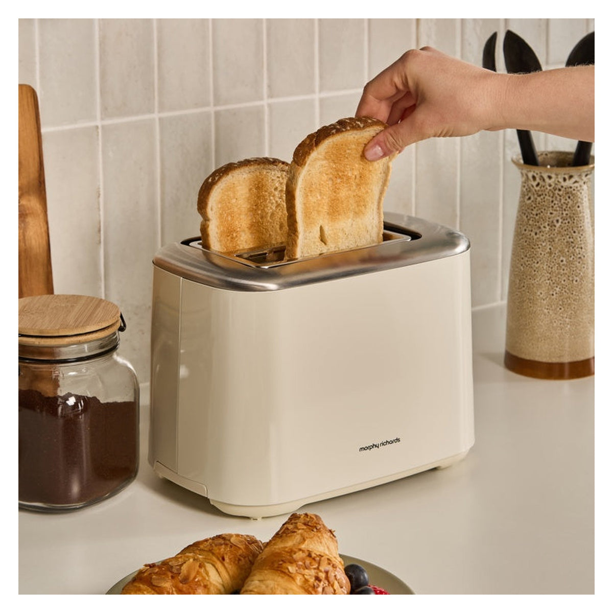 Equip Toaster Cream - 2 Slice, view 4