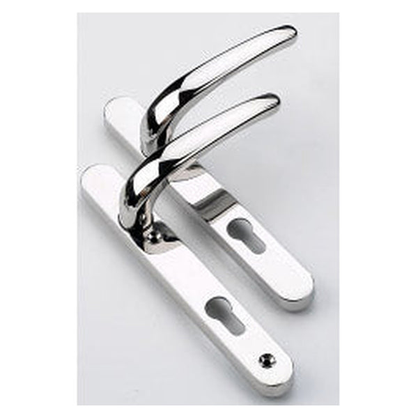 Era Ikon chrome lever door handle 92mm centres