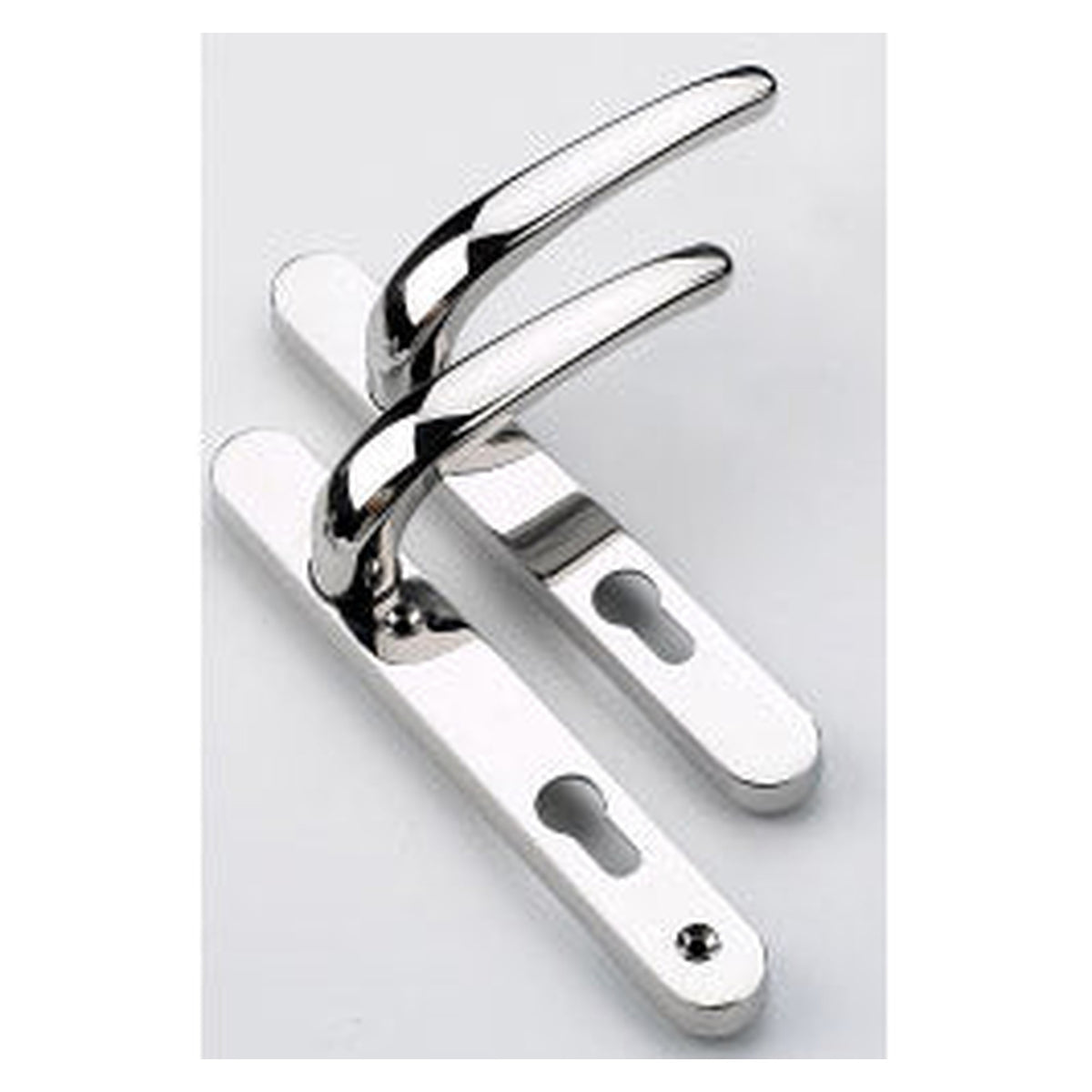 Era Ikon white lever door handle 92mm centres