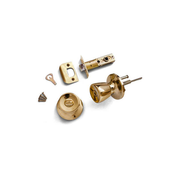 Era brass privacy lockset