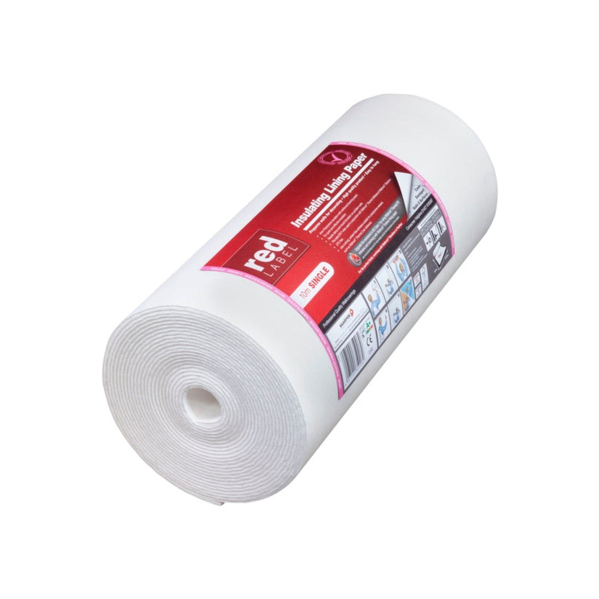 Erfurt 4mm insulated lining paper, 10m roll, view 2