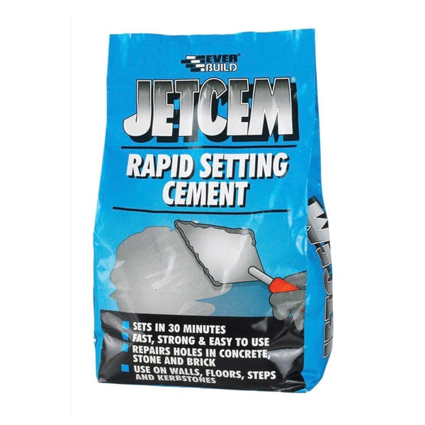 Everbuild Jetcem Rapid Setting Cement 3kg