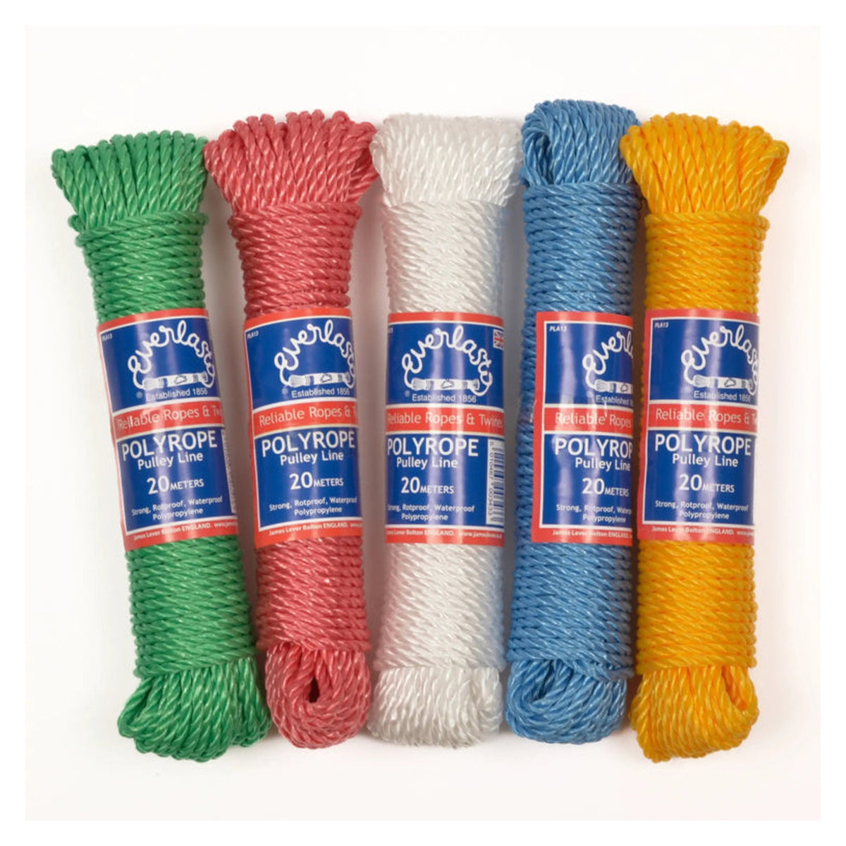 Everlasto 4mm polypropylene pulley line, 20m