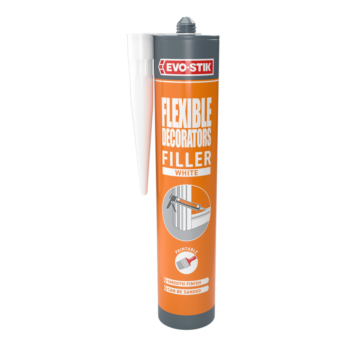 Evo-Stik Decorators Flexible Filler white cartridge