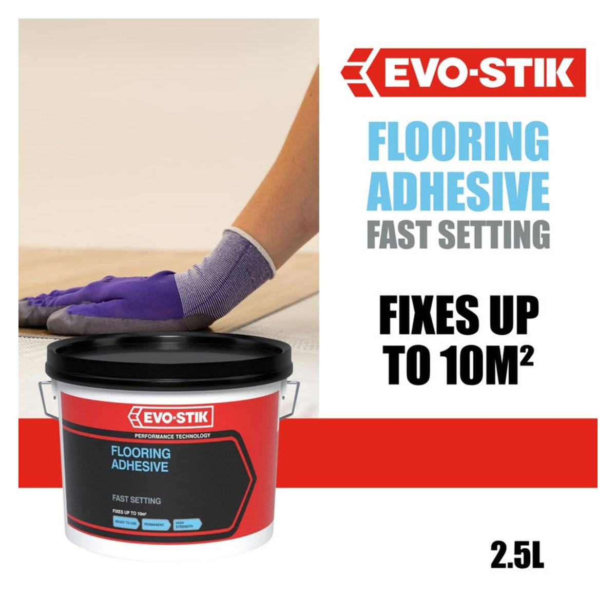 Evo-Stik 528 Instant Contact Adhesive 2.5L, view 2