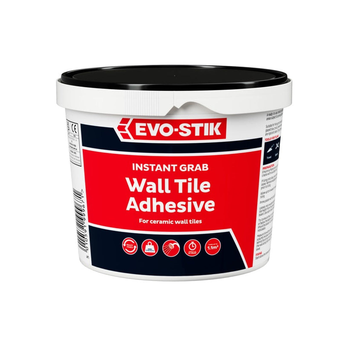 Evo-Stik Non Slip Tile Adhesive 1L tub