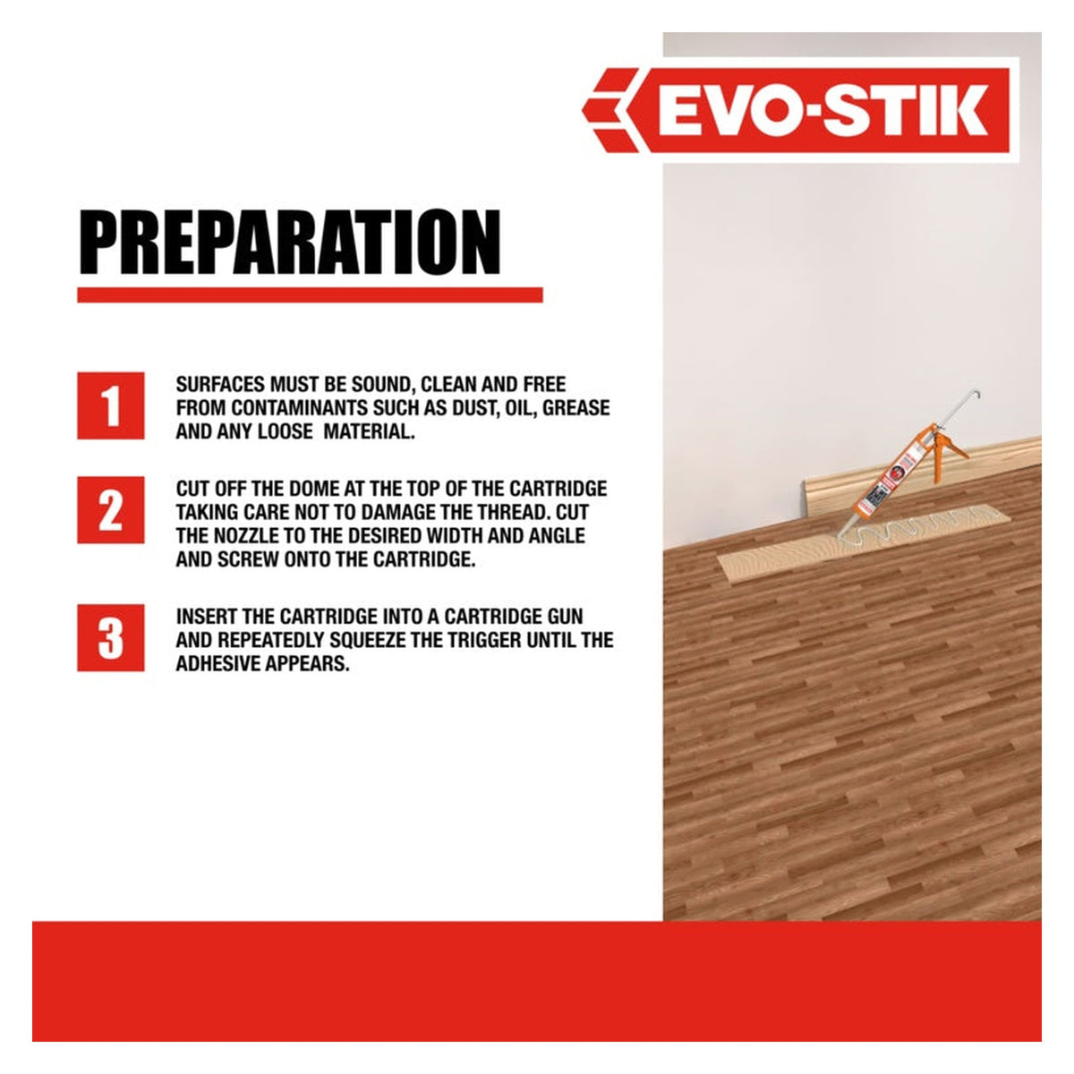 Evo-Stik Sticks Like Sh*t white adhesive 290ml, view 3