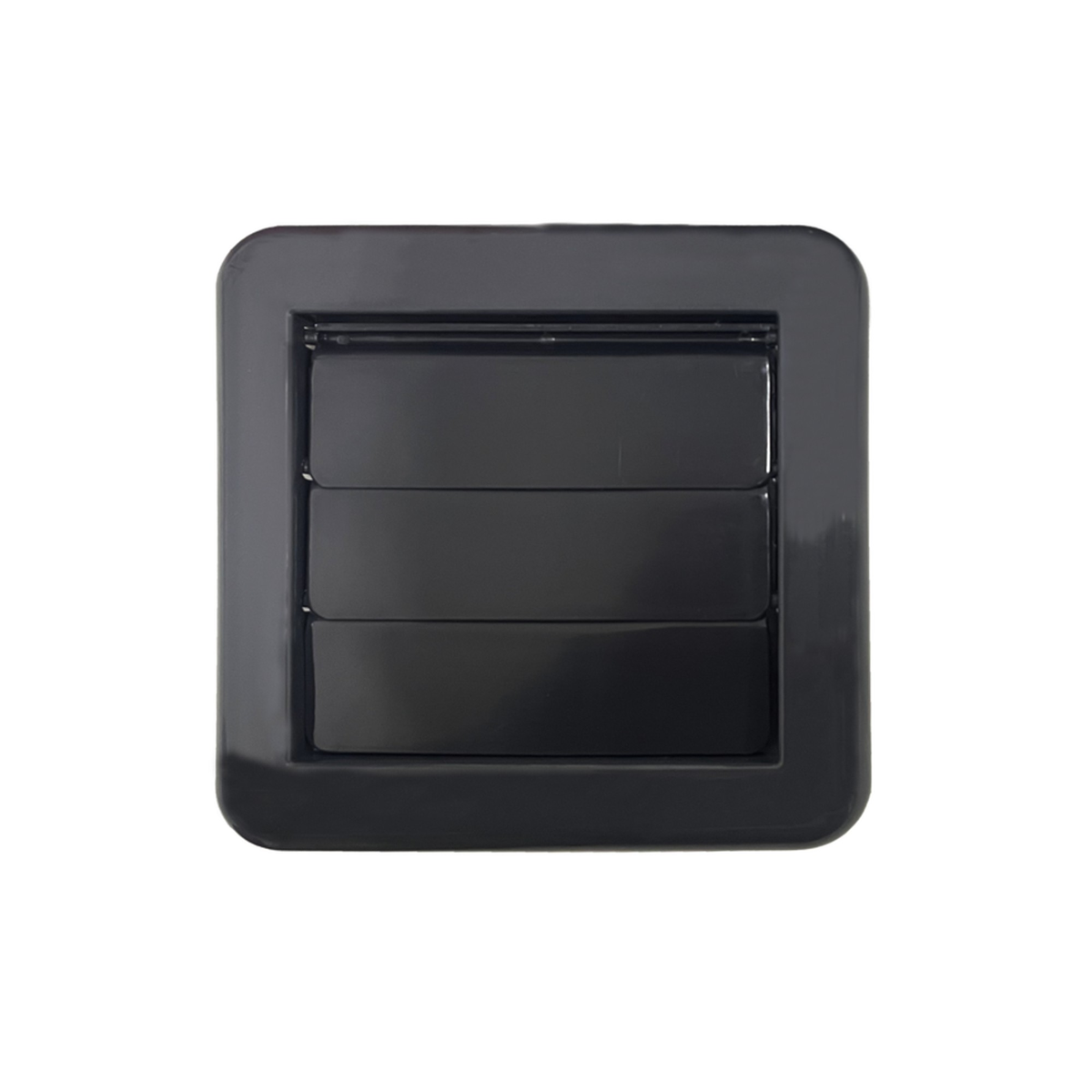 External Gravity Flap Grey 100mm - 4", view 2
