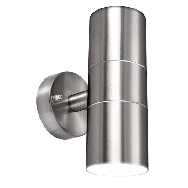 External Up Down Wall Light Stainless Steel - IP44